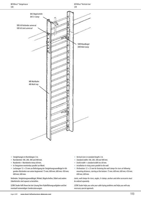 Sicherheitskabel und Verlegesysteme Safety cables and ... - Miltronic