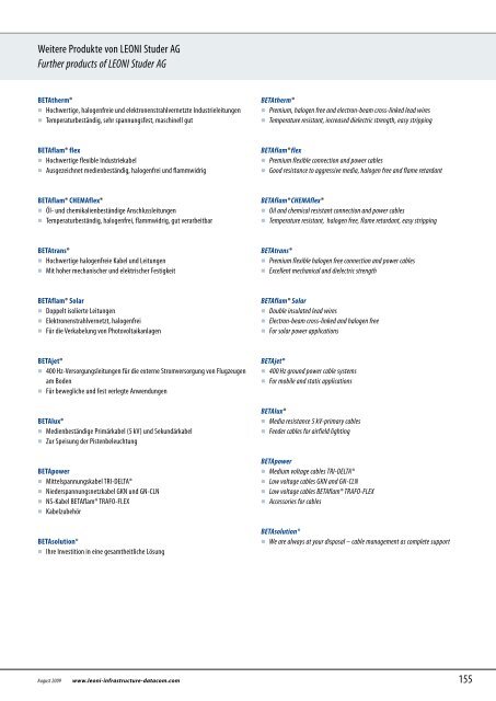 Sicherheitskabel und Verlegesysteme Safety cables and ... - Miltronic