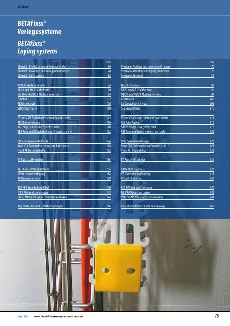 Sicherheitskabel und Verlegesysteme Safety cables and ... - Miltronic