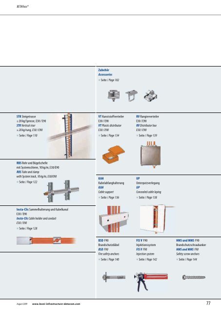 Sicherheitskabel und Verlegesysteme Safety cables and ... - Miltronic