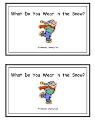 What Do You Wear in the Snow? - Carl's Corner