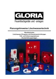 Planungshinweise Löschwassertechnik - Roth - Brandschutz- und ...