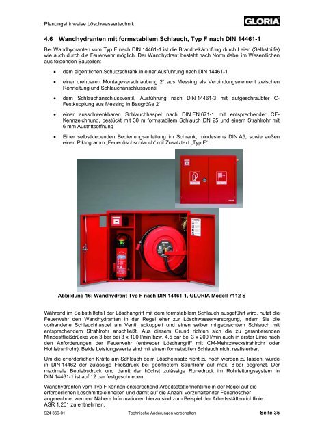 Planungshinweise Löschwassertechnik - Roth - Brandschutz- und ...