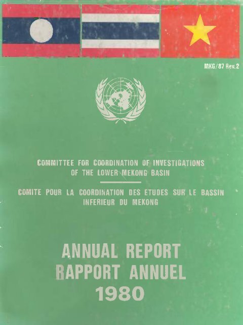 MRC Annual Report 1980 - Mekong River Commission