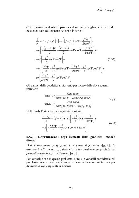 CAPITOLO 6 6.1 – L'iperbole sferica ed ellissoidica Siano A e B due ...