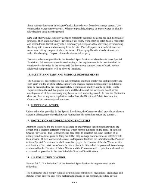 CITY OF PINOLE Sewer Rehabilitation Program FY 07 – 08 PHASE 2