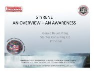 styrene an overview – an awareness - Civil and Environmental ...