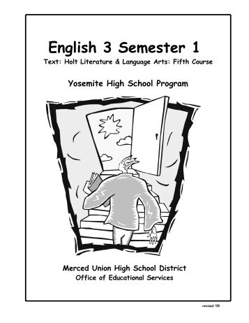 English 3 Semester 1 - Merced Union High School District