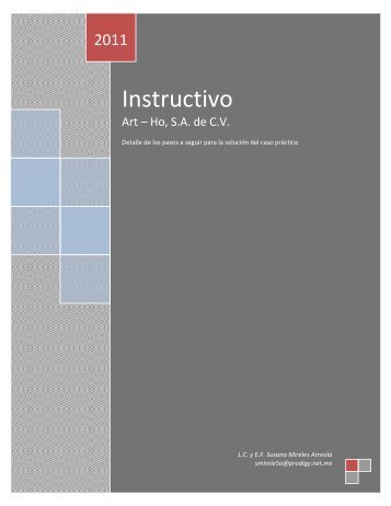 Instructivo - Control 2000