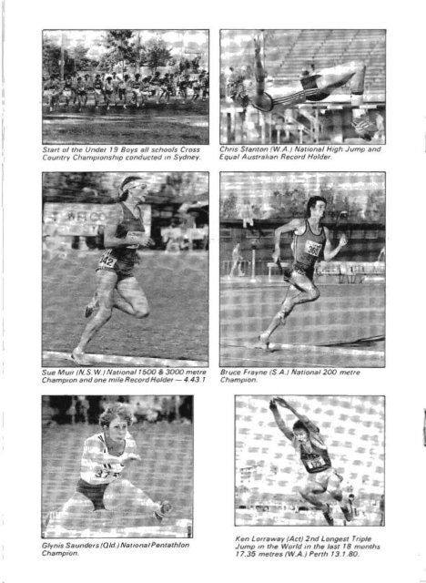 Athletics Australia Almanac - 1980