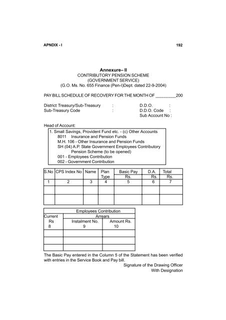 ANDHRA PRADESH REVISED PENSION RULES, 1980 (As ... - APHB