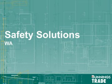 Safety Solutions - Whole of House - Bunnings