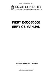 FIERY E-5000/3000 SERVICE MANUAL