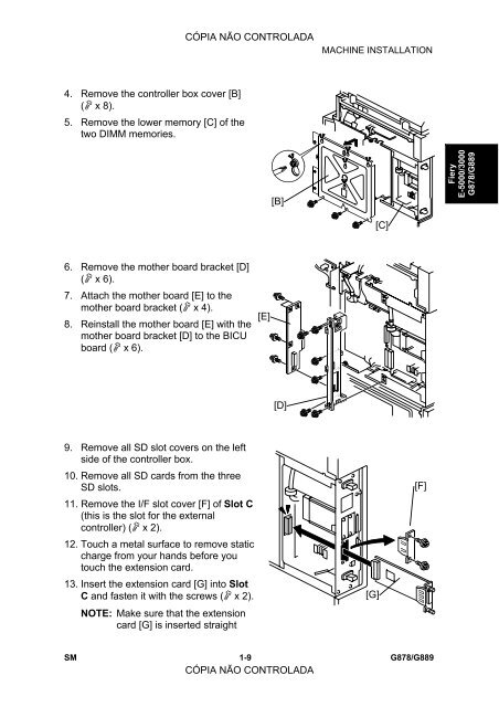 FIERY E-5000/3000 SERVICE MANUAL