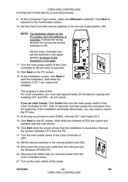 FIERY E-5000/3000 SERVICE MANUAL