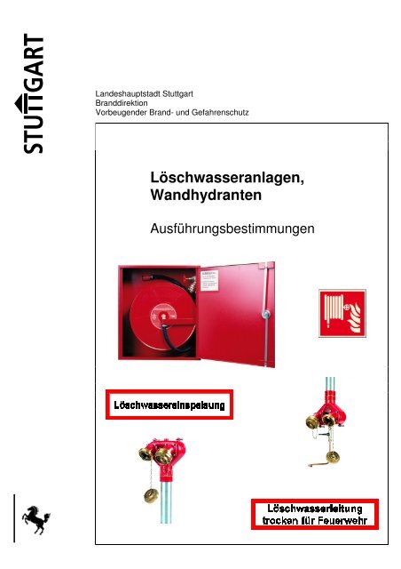 Löschwasseranlagen # 120215 - Feuerwehr Stuttgart