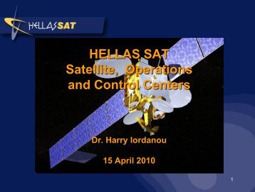 HELLAS SAT Satellite, Operations and Control Centers