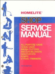 Homelite Repair Manual 5th edition.pdf - ParkinLube