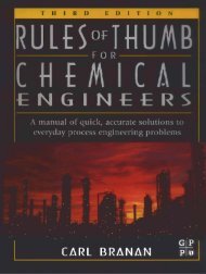 RULES OF THUMB FOR CHEMICAL ENGINEERS - CNTQ