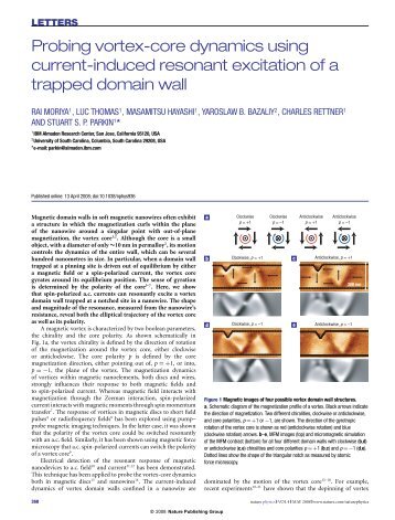 Probing vortex-core dynamics using current-induced resonant ...