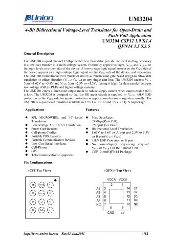 UM3204 - SemiconductorStore.com