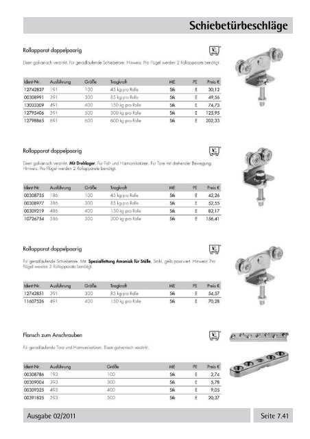 Stahlpreisliste 2011 - Stahl-Eberhardt