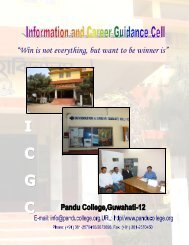 ICGC report - Pandu College
