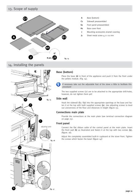 user manual - Lohberger Heiz