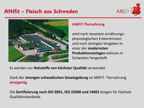 ANIfit – Die richtige Ernährung - Gesundes im Napf