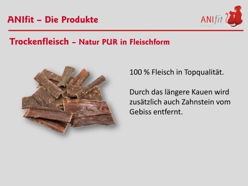 ANIfit – Die richtige Ernährung - Gesundes im Napf