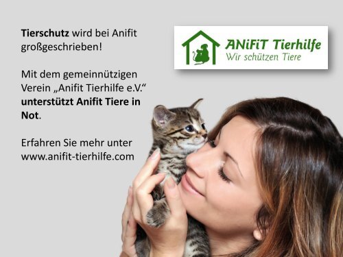 ANIfit – Die richtige Ernährung - Gesundes im Napf