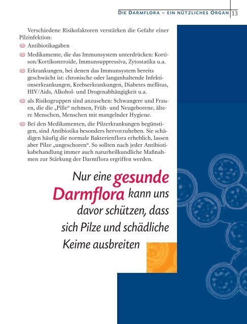 Pilze im Darm - Naturheilpraxis Kudritzki