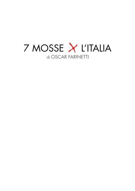 Scarica il libro in pdf - 7 mosse x l'Italia