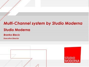 Multi-Channel system by Studio Moderna - Finance.si