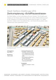 Stadt Opfikon-Glattbrugg (ZH) Zentrumsplanung ... - Planpartner AG