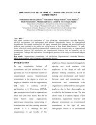 Assessment of Selected Factors on ... - Gomal University