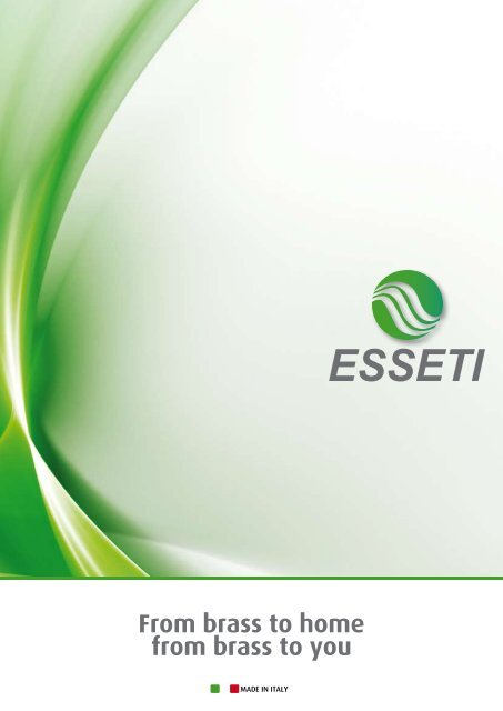 From brass to home from brass to you - ESSETI srl