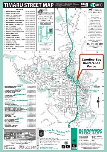 TIMARU STREET MAP