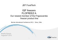 IQF freezer – FLoFREEZE