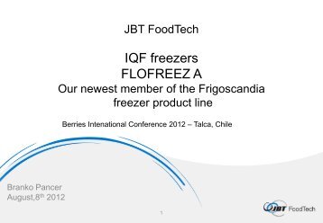 IQF freezer – FLoFREEZE