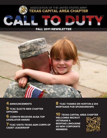 FALL 2011 NEWSLETTER - Association of the United States Army