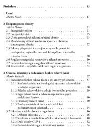 Předmluva 15 1 Úvod Martin Fried 17 2 Etiopatogeneze obezity ...