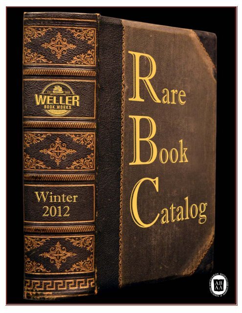 rare book catalog 2012 - Weller Book Works