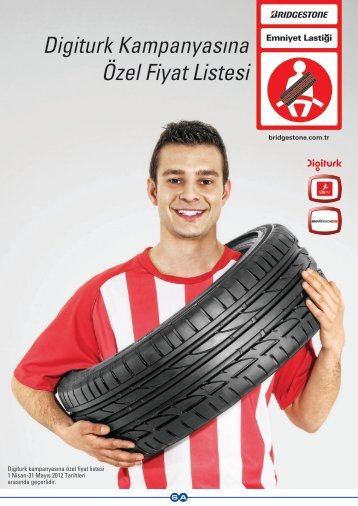 1 Nisan 2012 Fiyat Listeleri KIŞb - Bridgestone