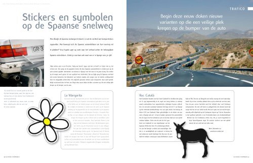 Stickers en symbolen op de Spaanse snelwegen - Hieke Voorberg