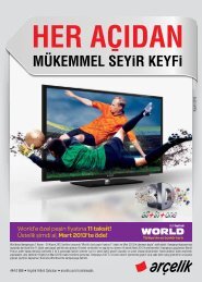 MÜKEMMEL SEYİR KEYFİ - Arçelik