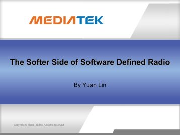 The Softer Side of Software Defined Radio - ICCAD