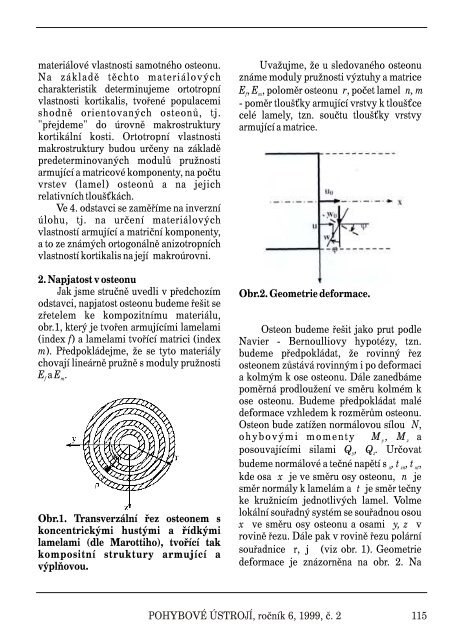 POHYBOVÉ ÚSTROJÍ - Společnost pro pojivové tkáně