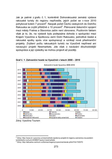 konference Regionální rozvoj a cestovní ruch - Most k partnerství ...