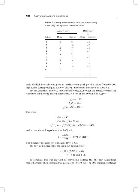 Statistical Methods in Medical Research 4ed